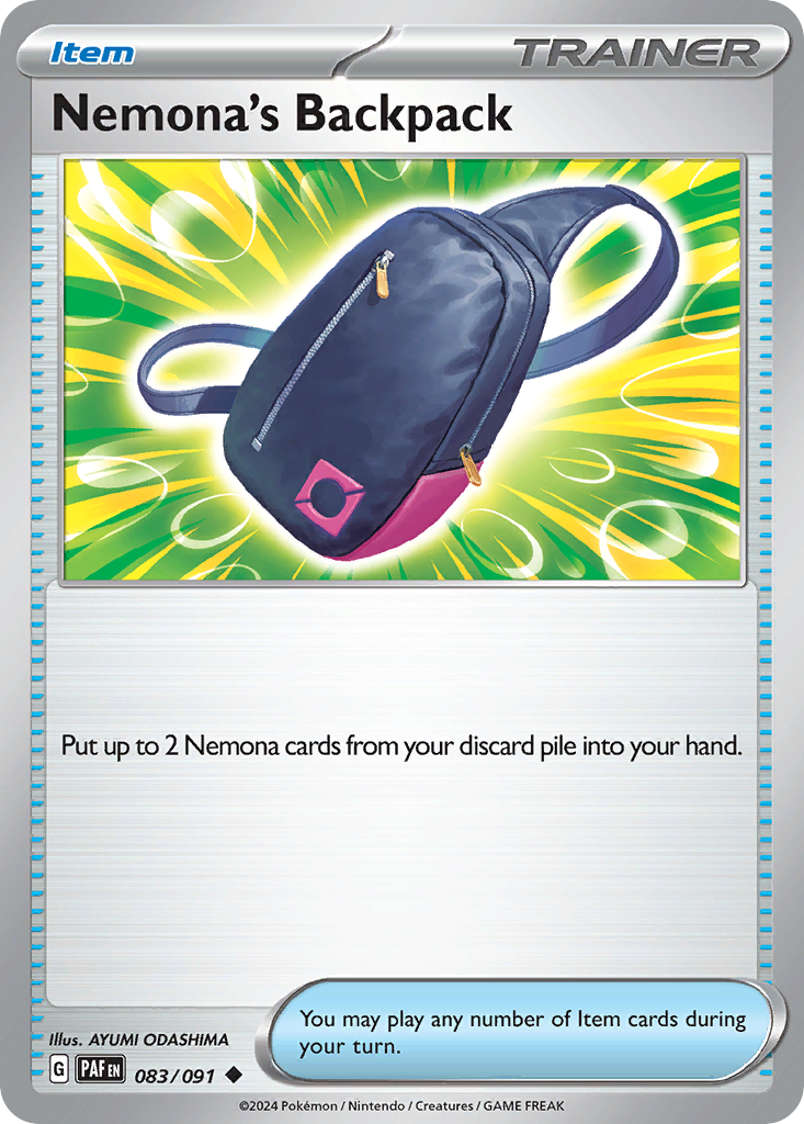 Nemona's Backpack 083/245 Uncommon