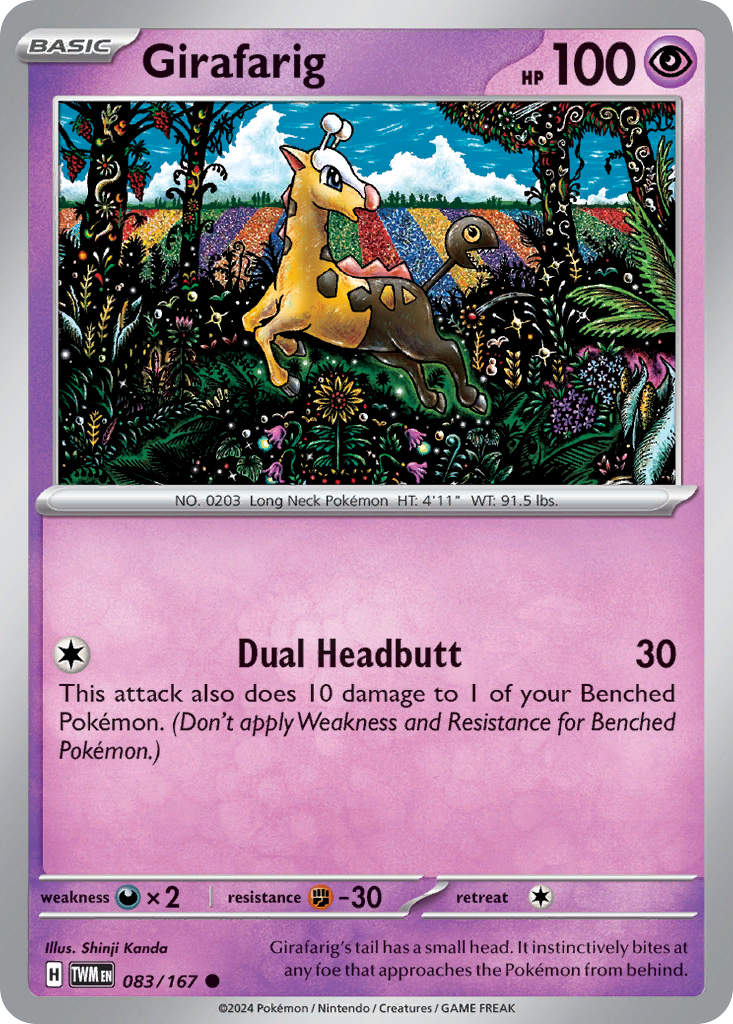 Girafarig 083/226 Common