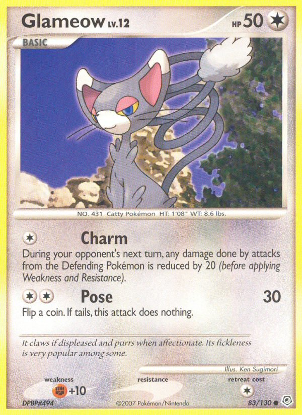 Glameow 083/130 Common