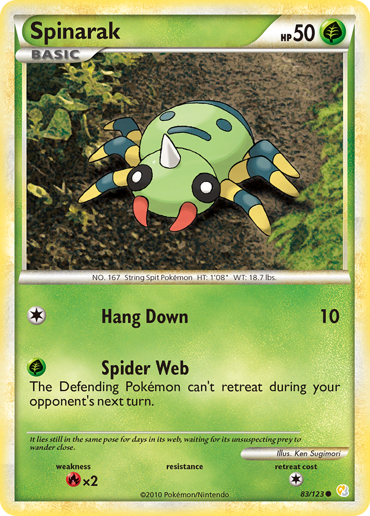 Spinarak 083/124 Common