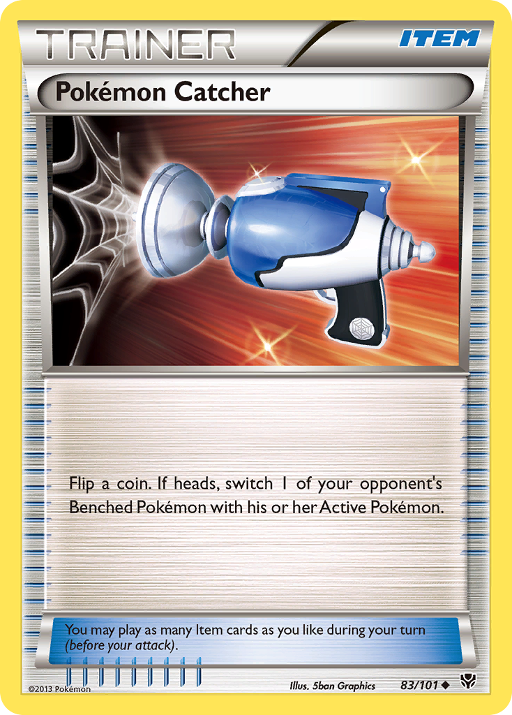Pokémon Catcher 083/105 Uncommon