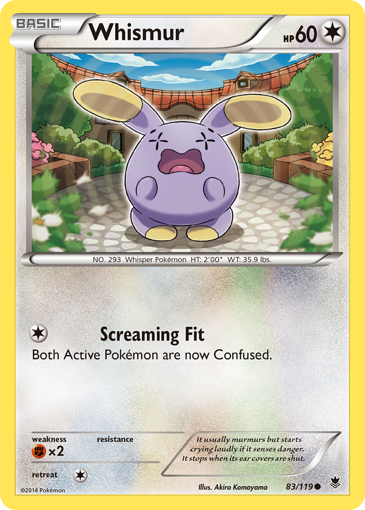 Whismur 083/124 Common