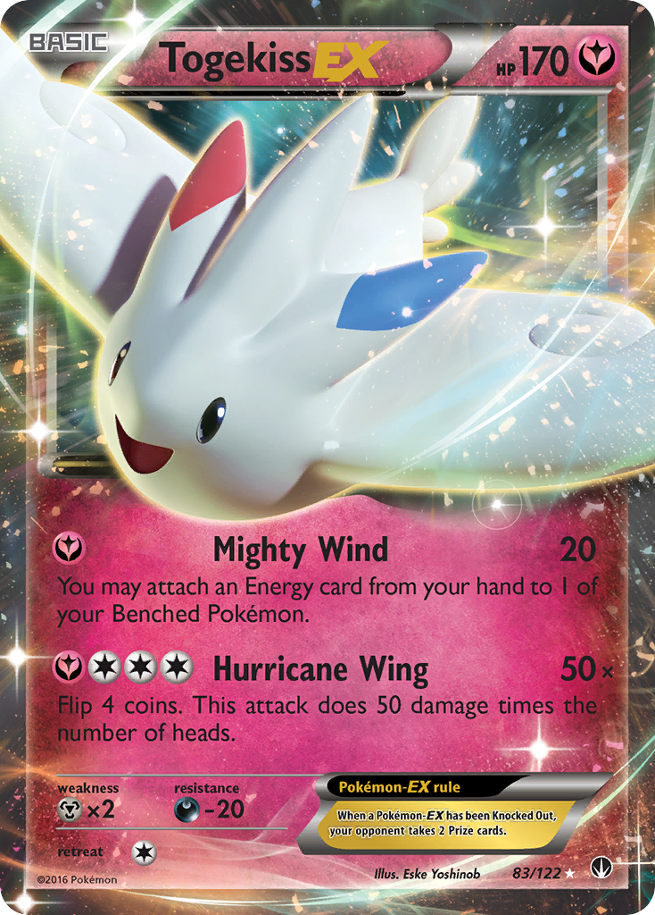 Togekiss-EX 083/126 Rare Holo EX