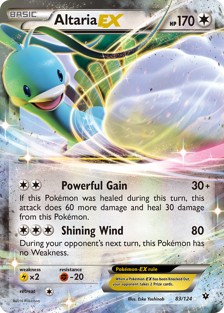 Altaria-EX 083/129 Rare Holo EX