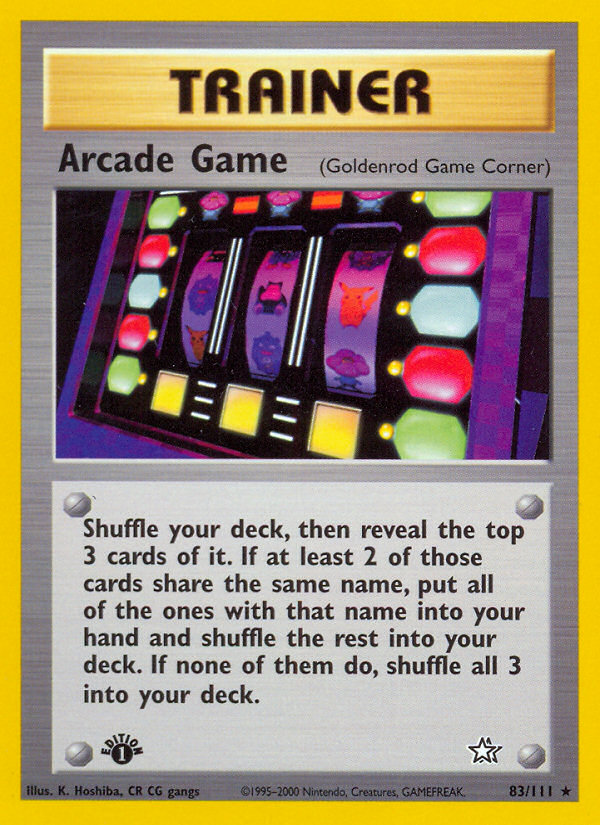 Arcade Game 083/111 Rare