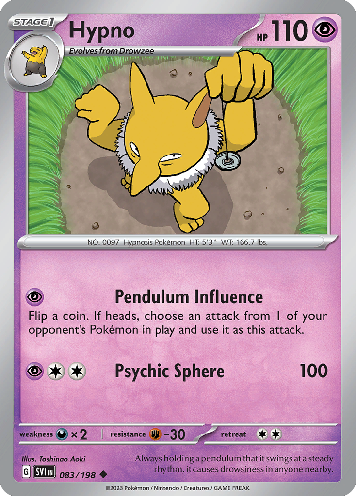 Hypno 083/258 Uncommon