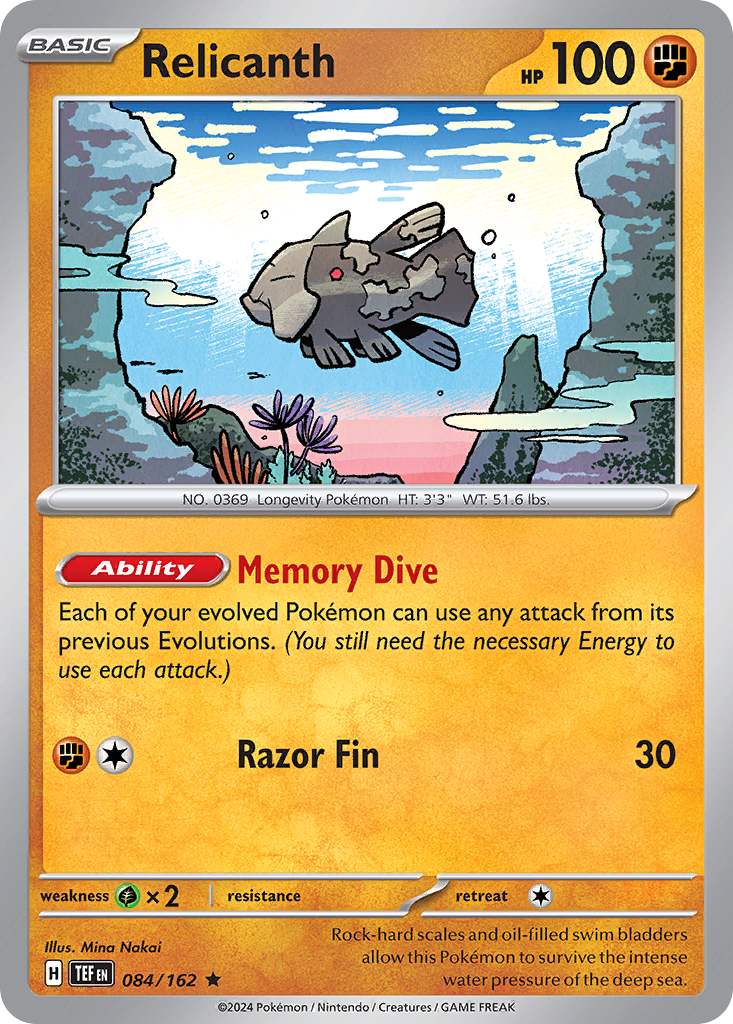 Relicanth 084/218 Rare