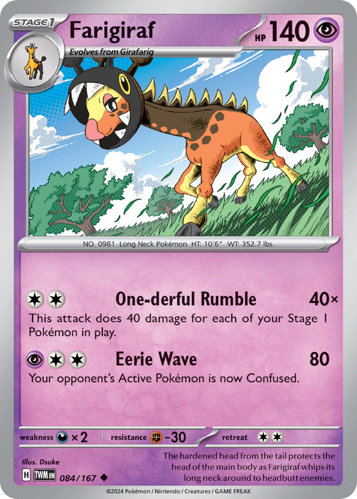 Farigiraf 084/226 Uncommon