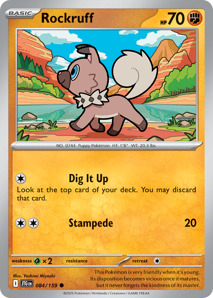 Rockruff 084/190 Common