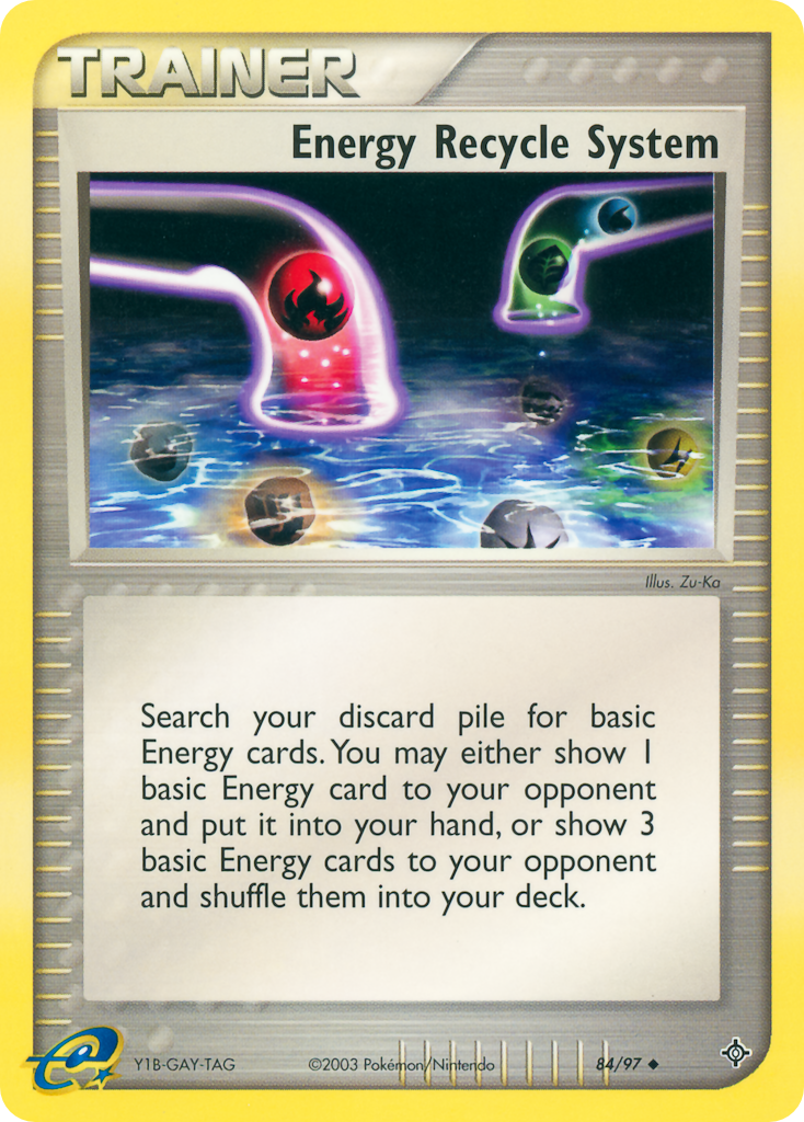 Energy Recycle System 084/100 Uncommon