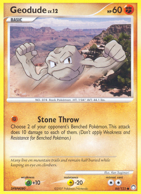 Geodude 084/124 Common