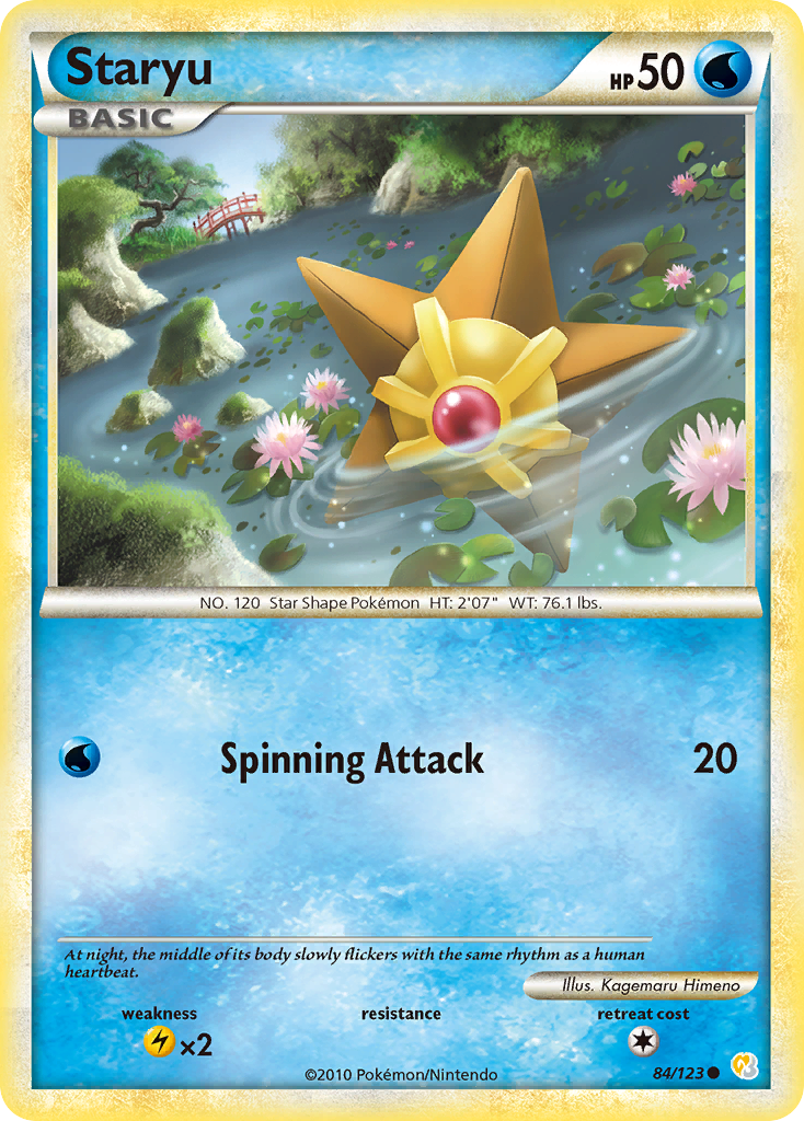 Staryu 084/124 Common