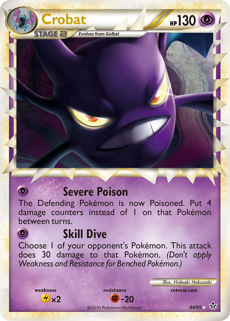 Crobat 084/96 Rare Prime