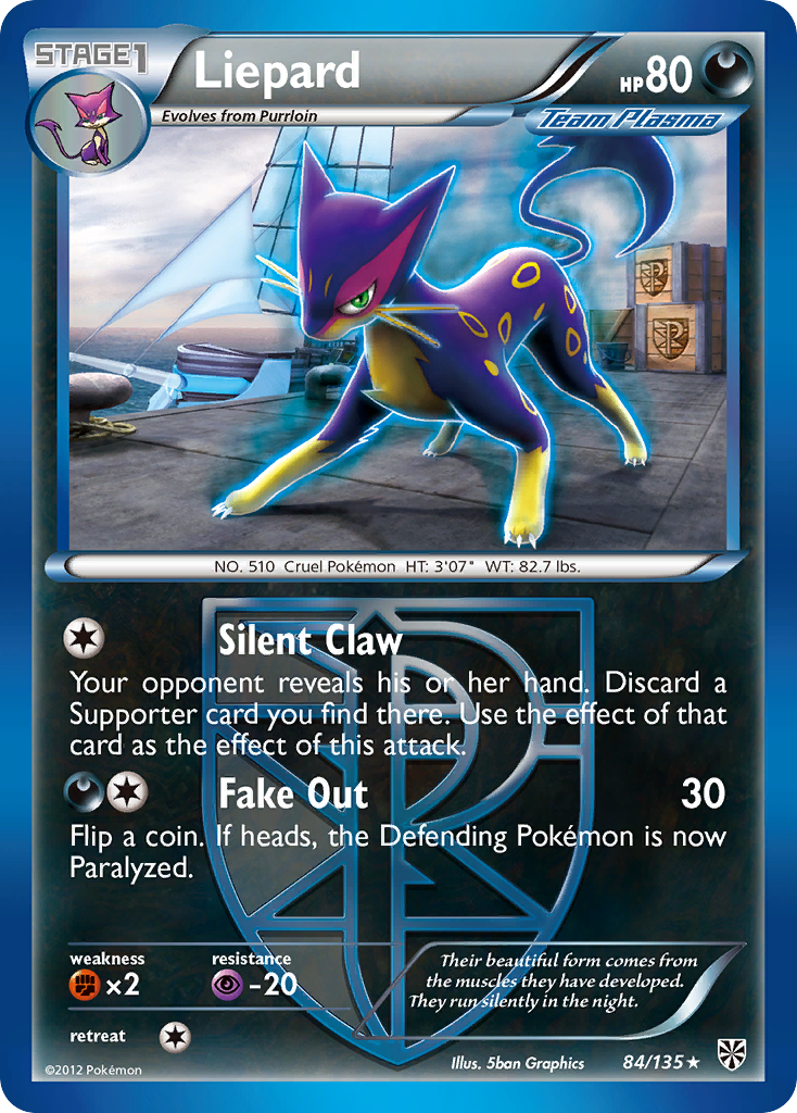 Liepard 084/138 Rare