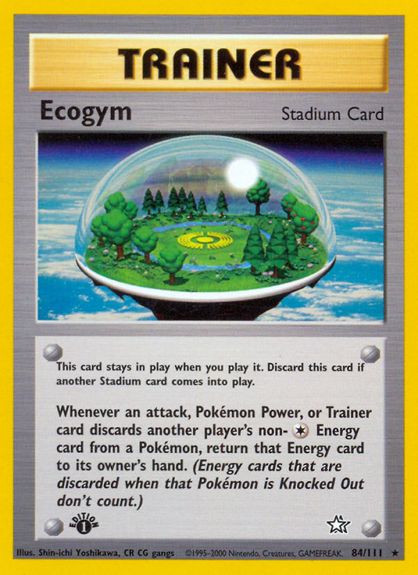 Ecogym 084/111 Rare
