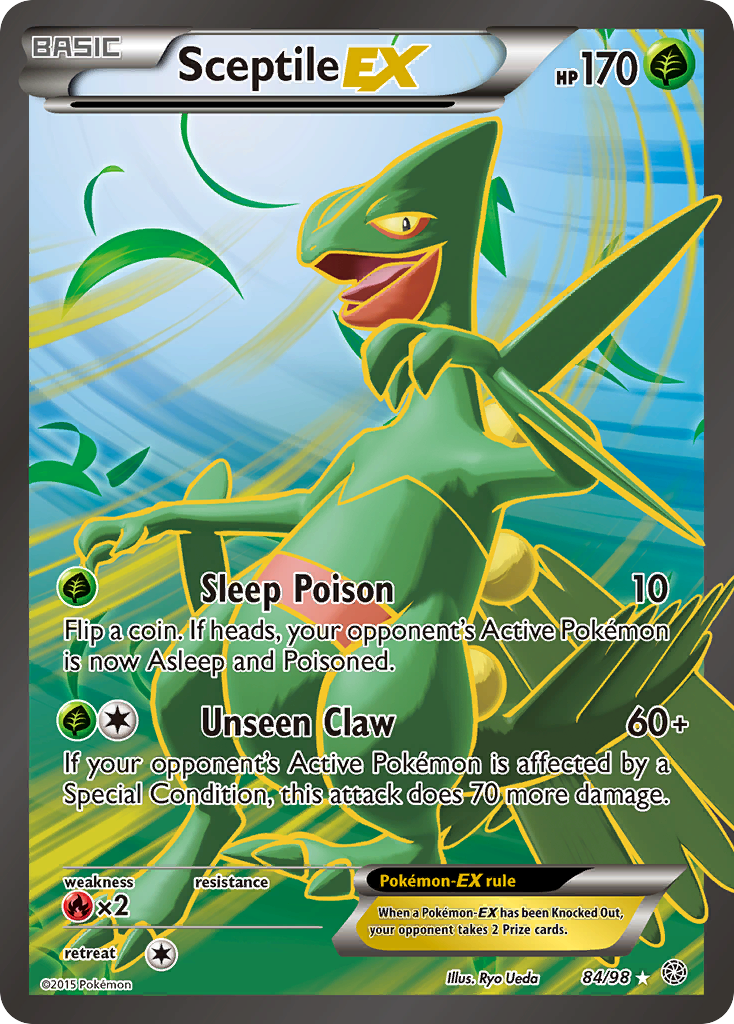 Sceptile-EX 084/100 Rare Ultra