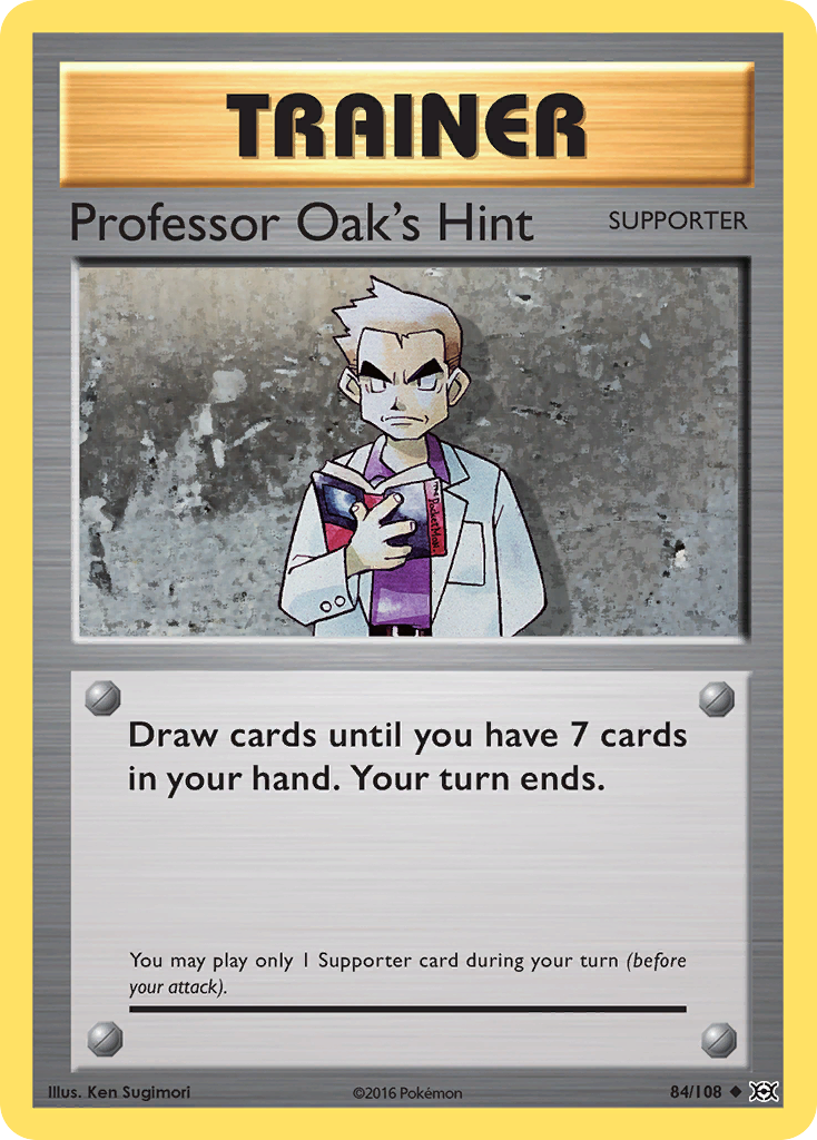 Professor Oak's Hint 084/113 Uncommon