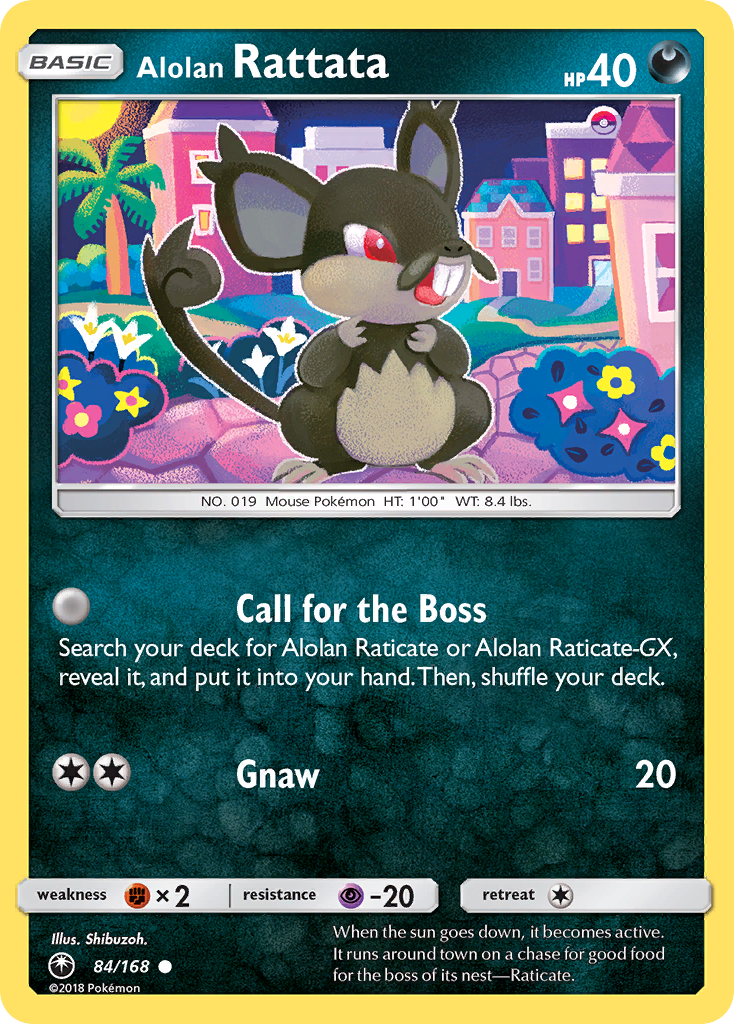 Alolan Rattata 084/187 Common