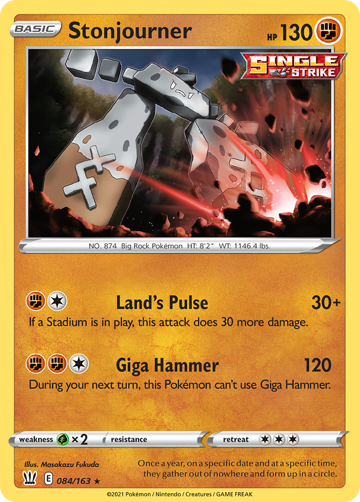 Stonjourner 084/183 Rare