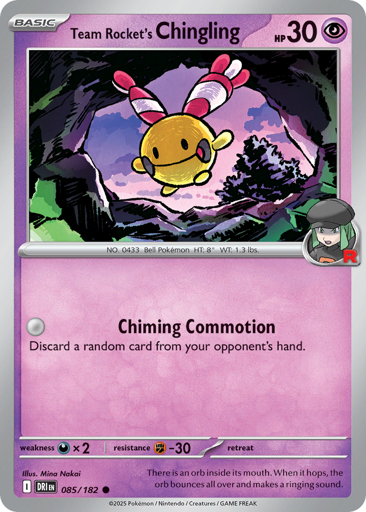 Team Rocket's Chingling 085/244 Common