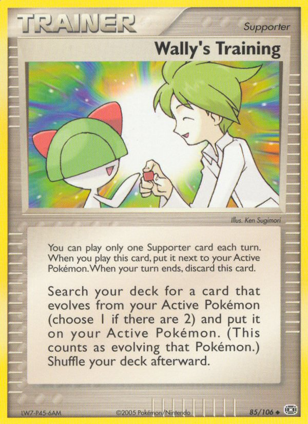 Wally's Training 085/107 Uncommon