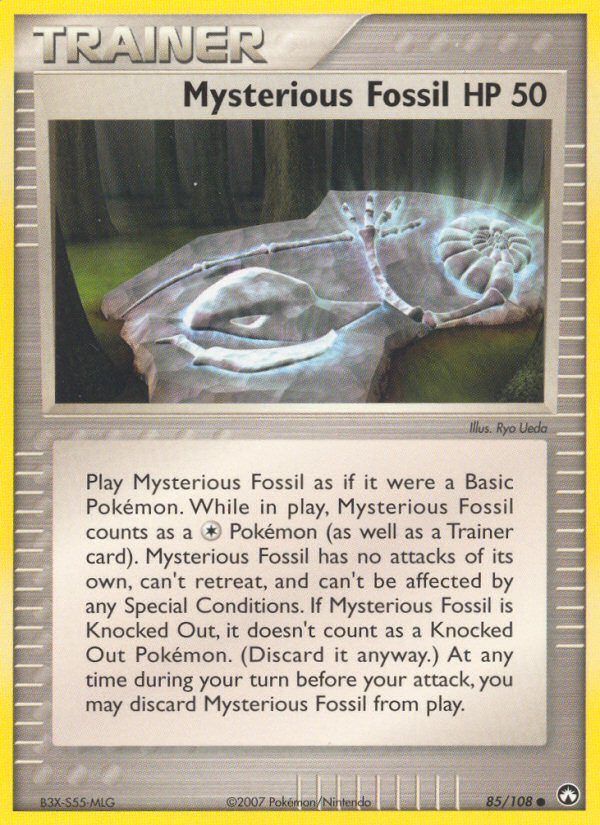 Mysterious Fossil 085/108 Common