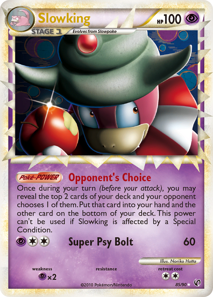 Slowking 085/91 Rare Prime