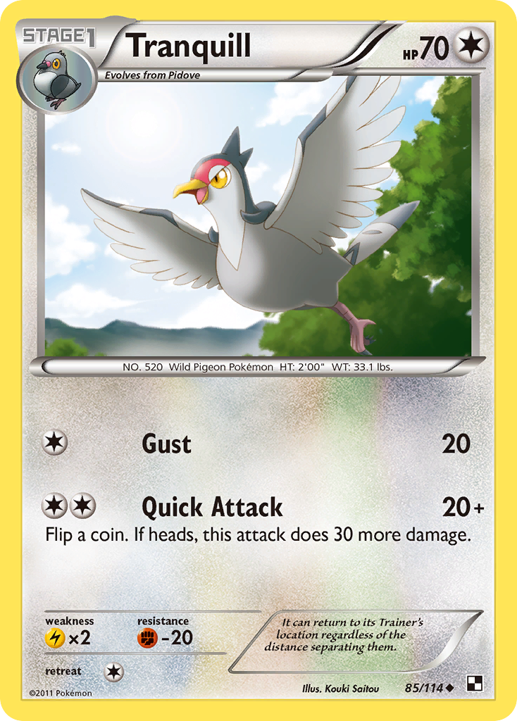 Tranquill 085/115 Uncommon