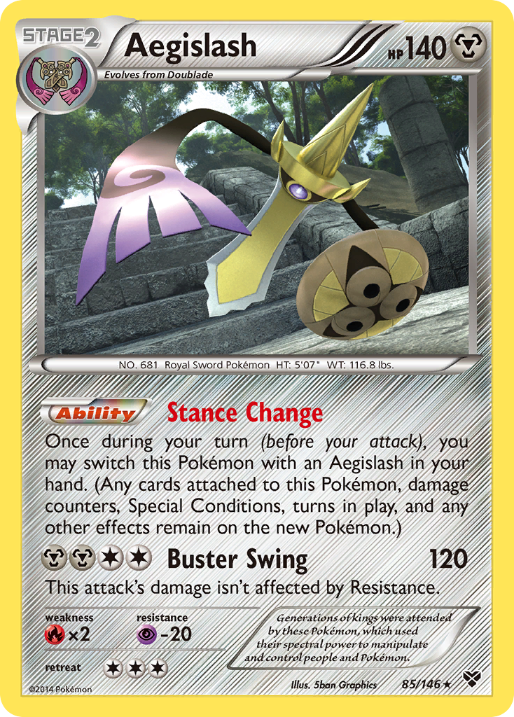 Aegislash 085/146 Rare