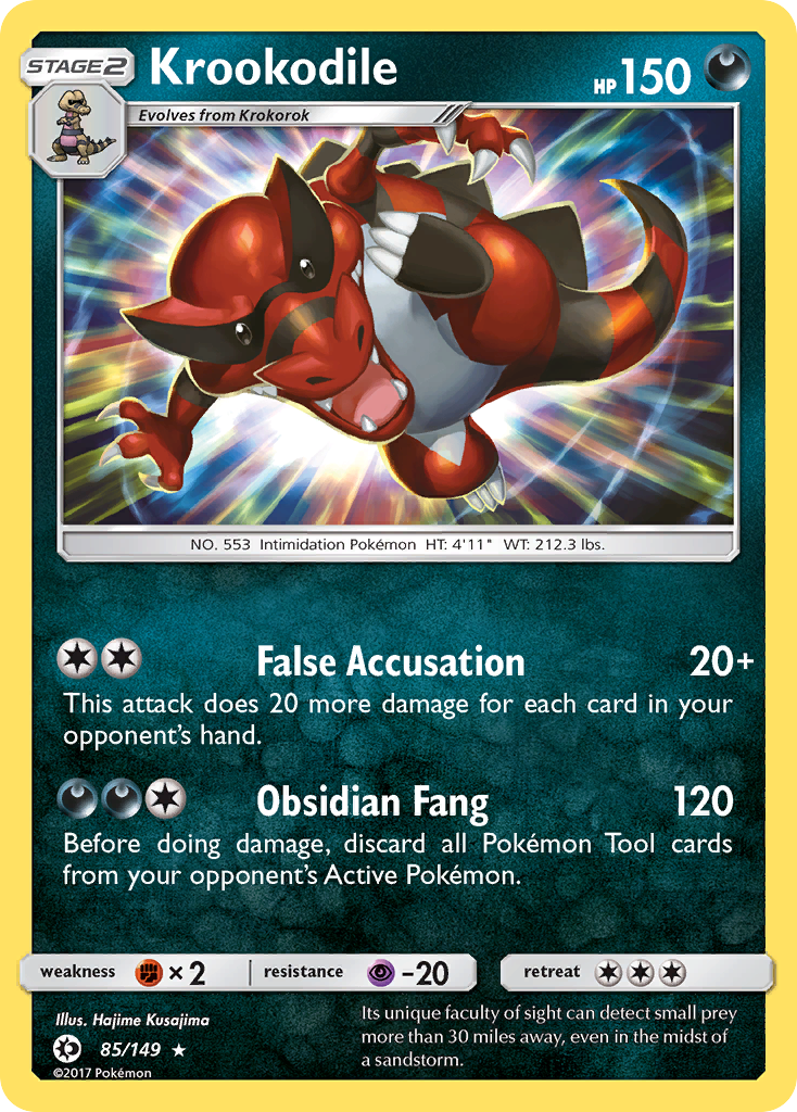 Krookodile 085/173 Rare Holo