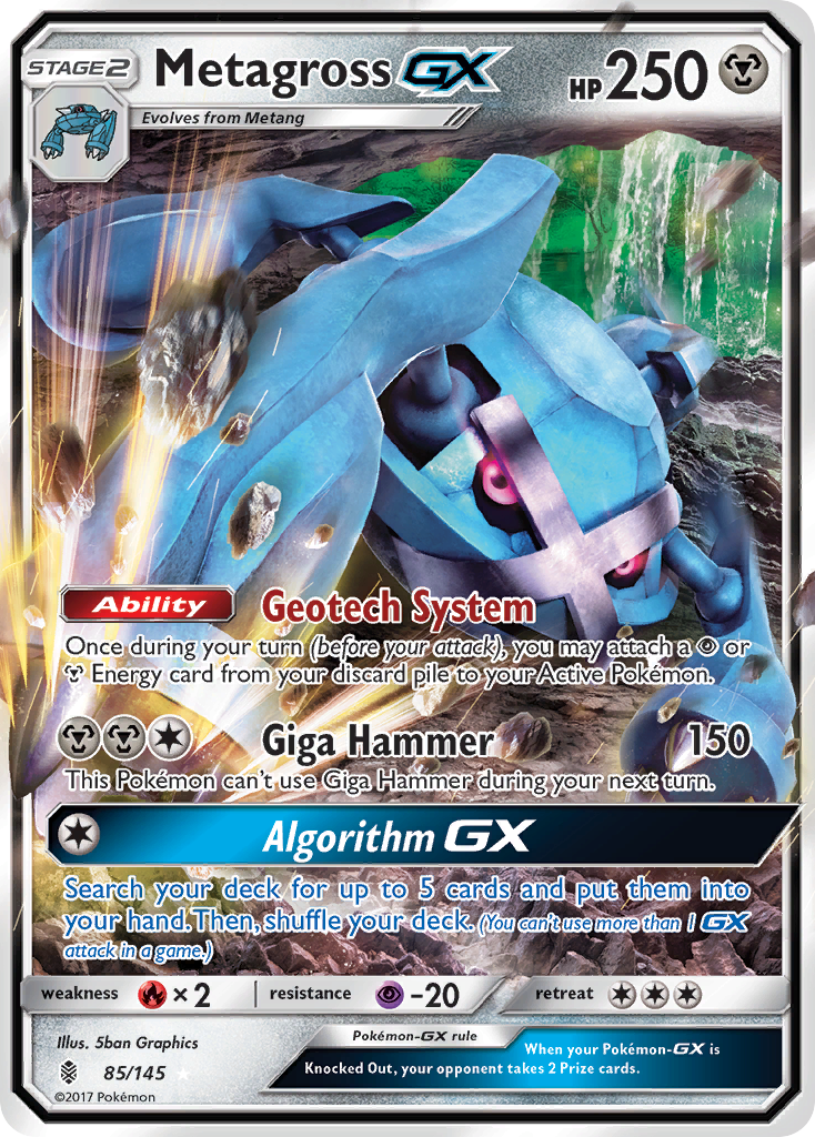 Metagross-GX 085/180 Rare Holo GX