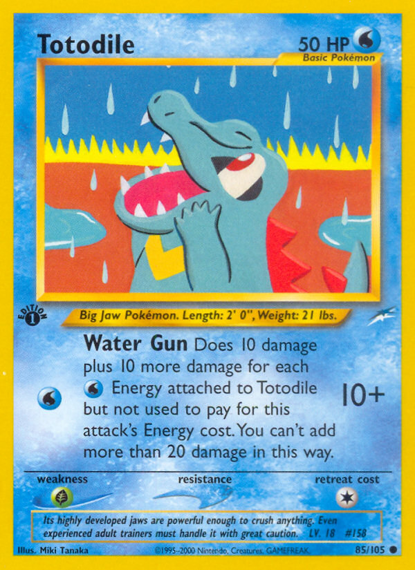 Totodile 085/113 Common