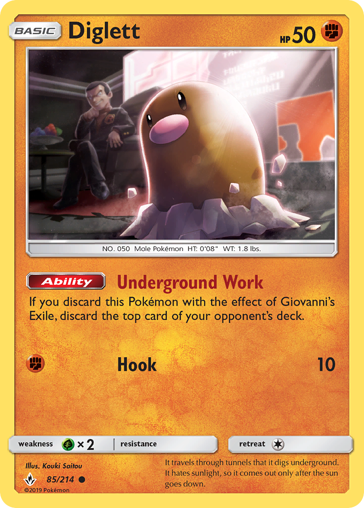 Diglett 085/234 Common
