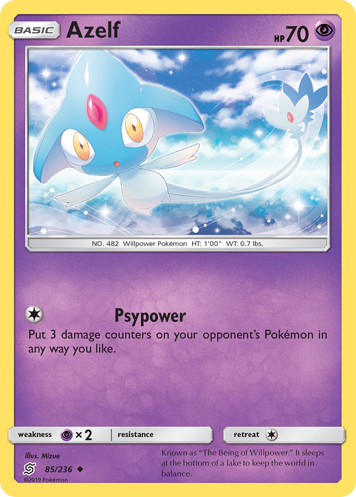 Azelf 085/260 Uncommon