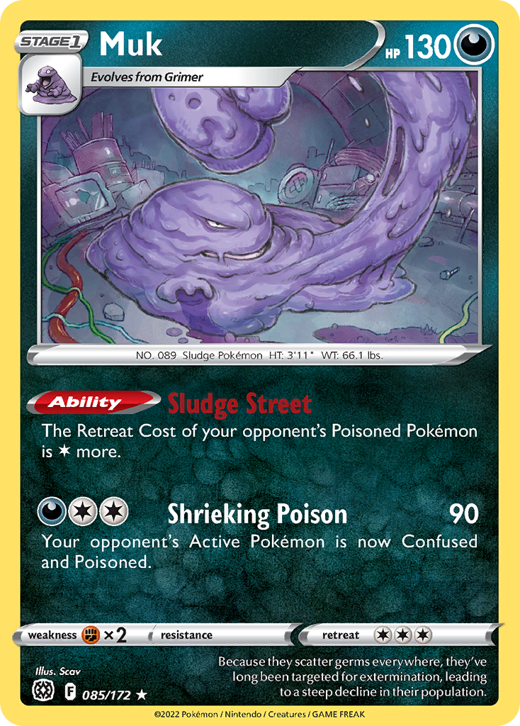 Muk 085/186 Rare