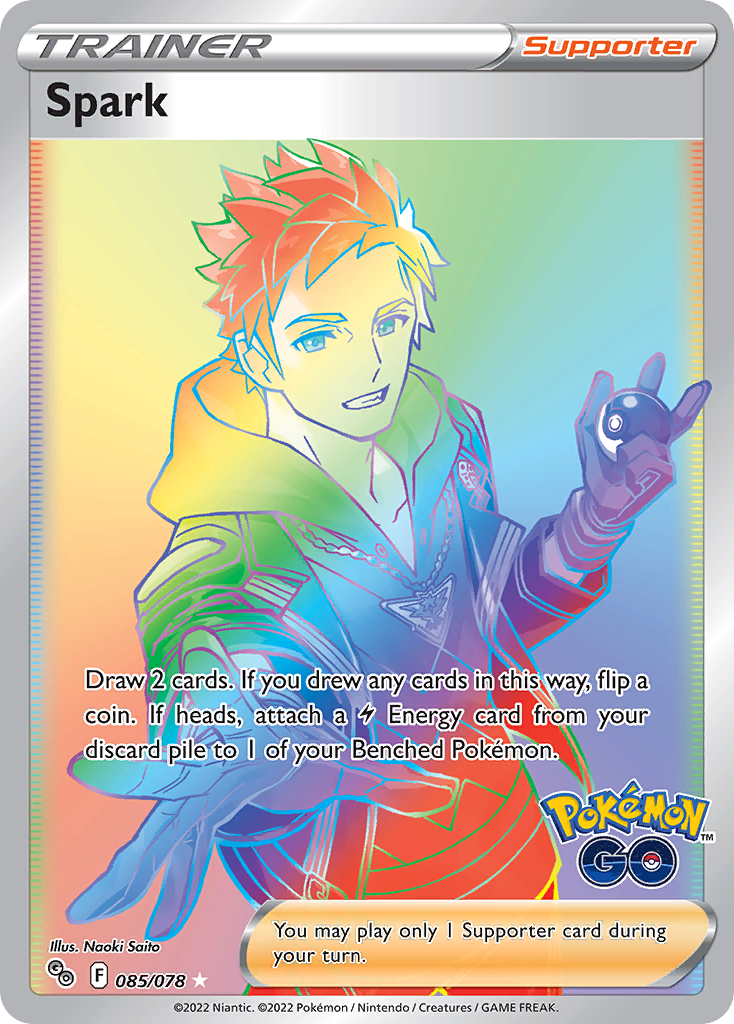Spark 085/88 Rare Rainbow