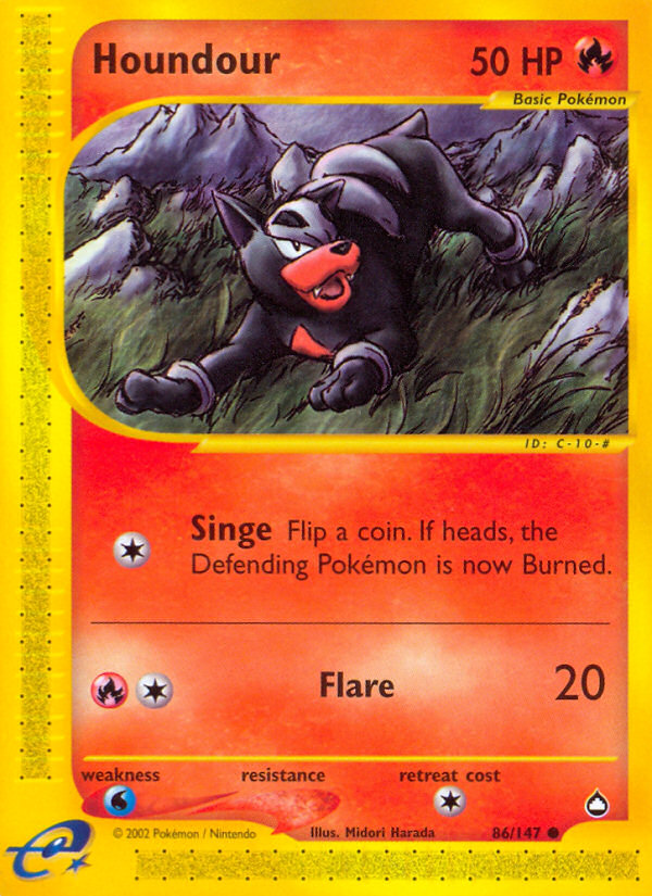 Houndour 086/182 Common