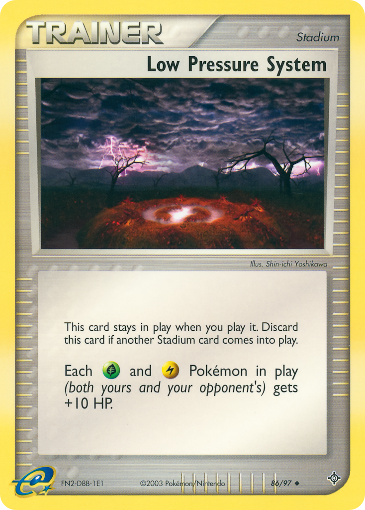 Low Pressure System 086/100 Uncommon