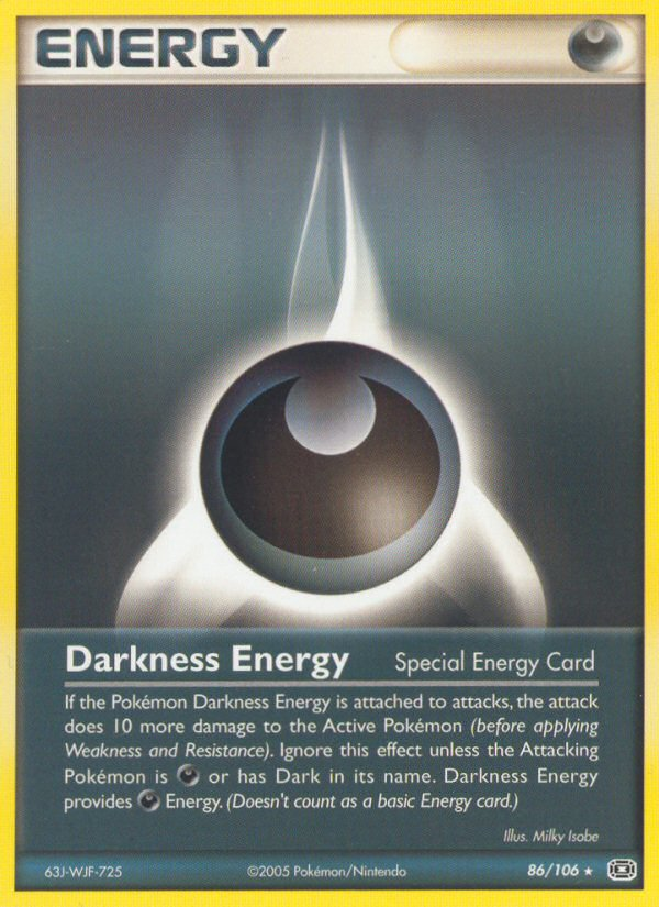 Darkness Energy 086/107 Rare