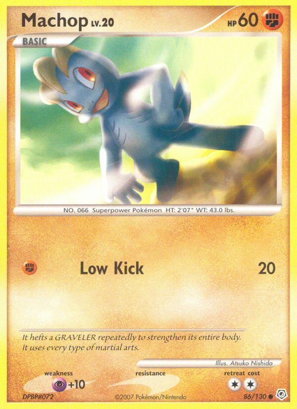 Machop 086/130 Common