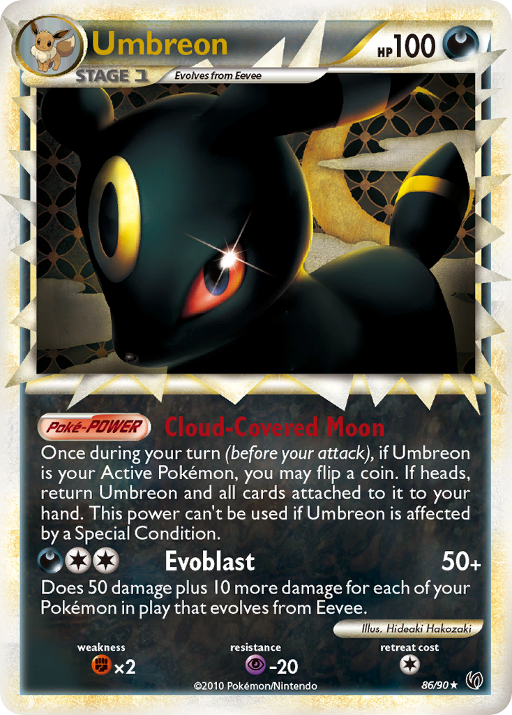 Umbreon 086/91 Rare Prime