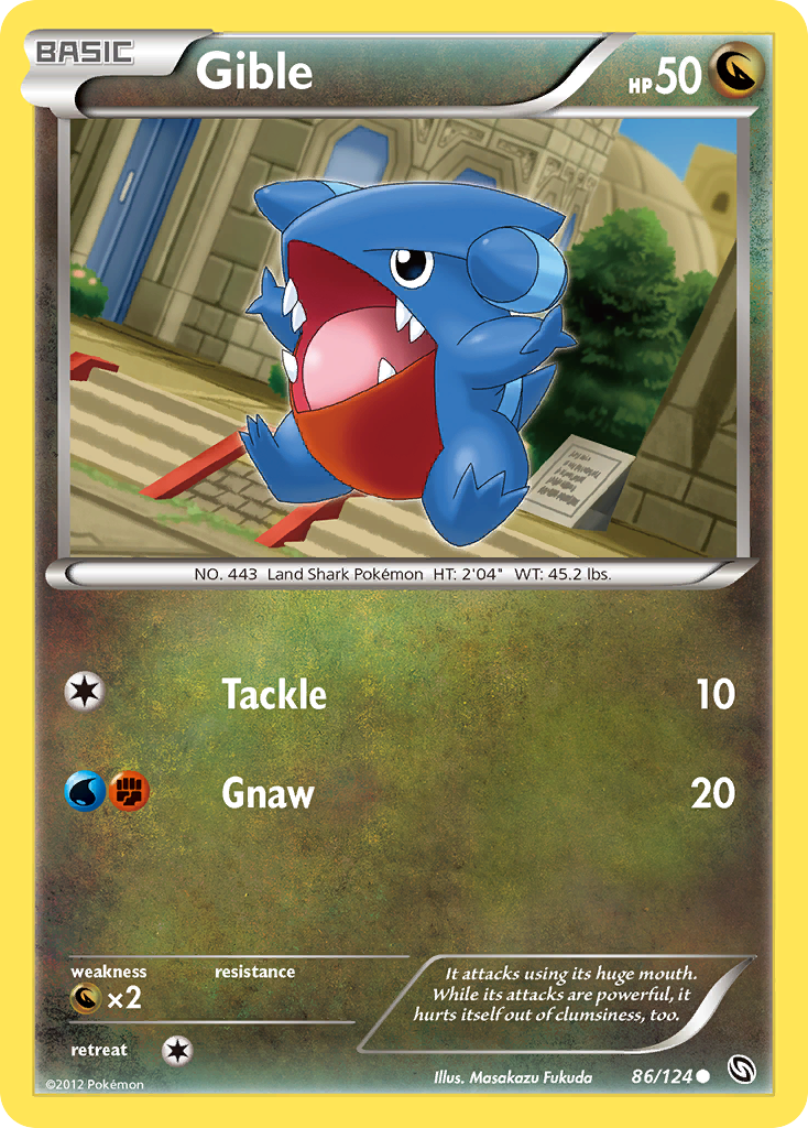 Gible 086/128 Common