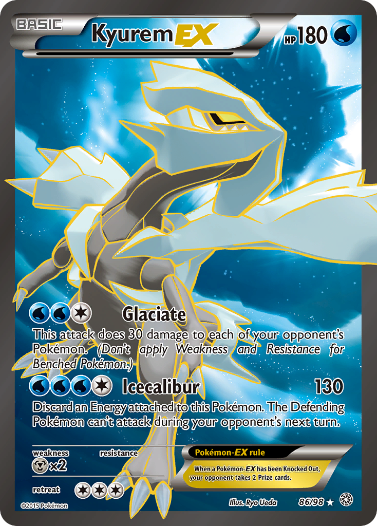Kyurem-EX 086/100 Rare Ultra