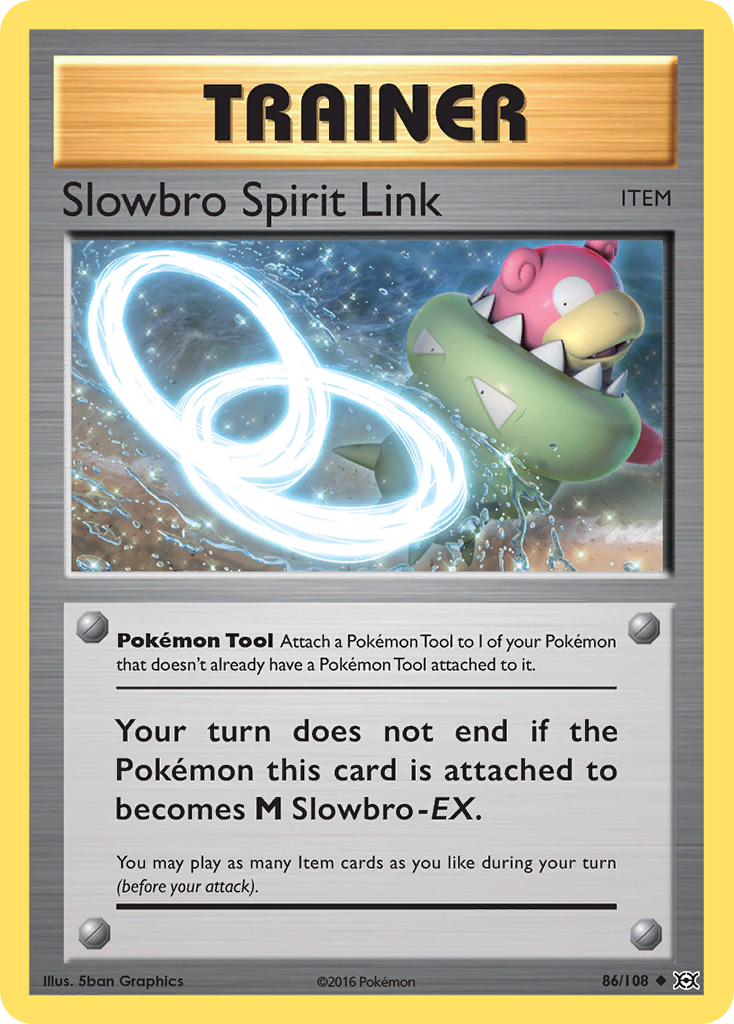 Slowbro Spirit Link 086/113 Uncommon