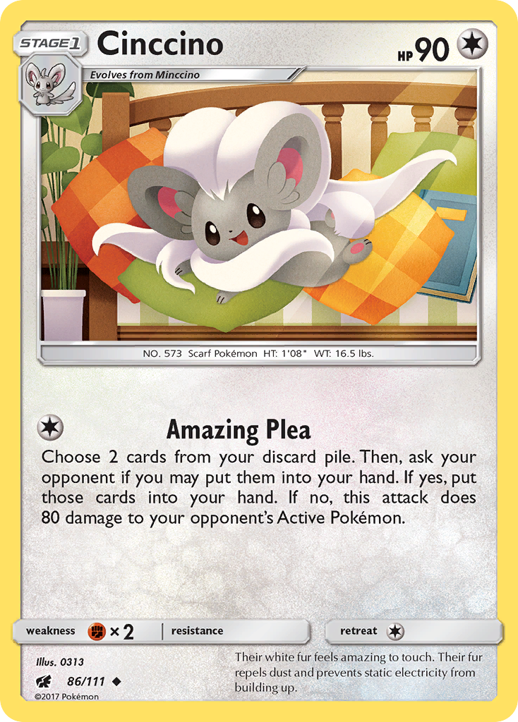 Cinccino 086/126 Uncommon