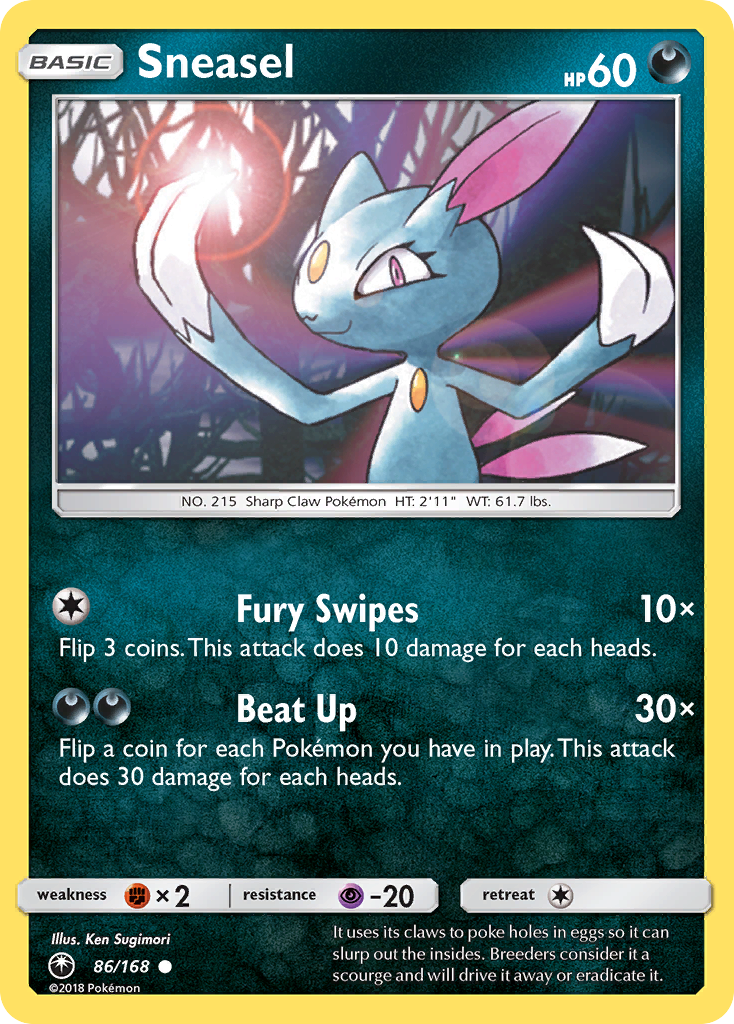 Sneasel 086/187 Common