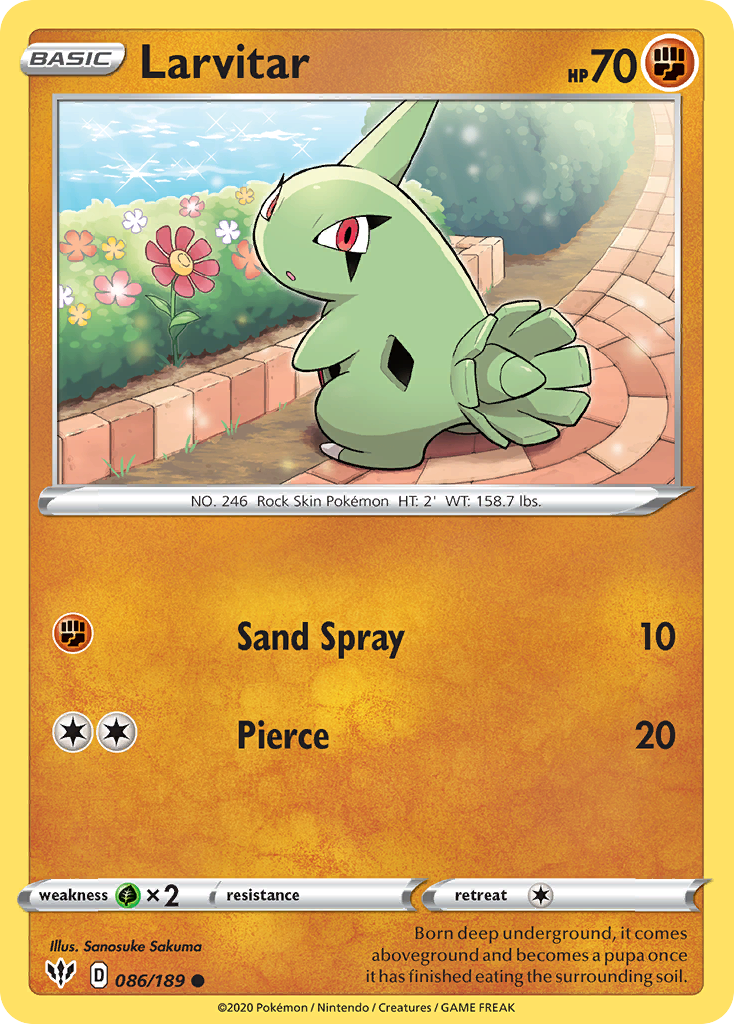 Larvitar 086/201 Common