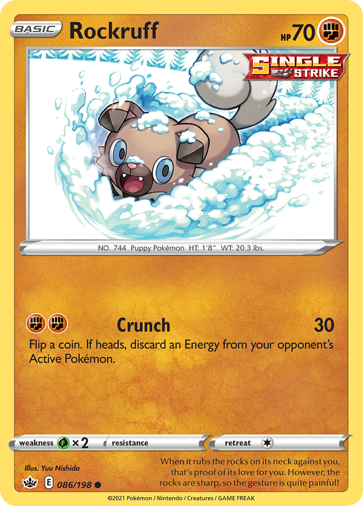 Rockruff 086/233 Common
