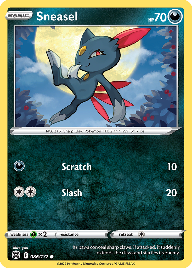 Sneasel 086/186 Common