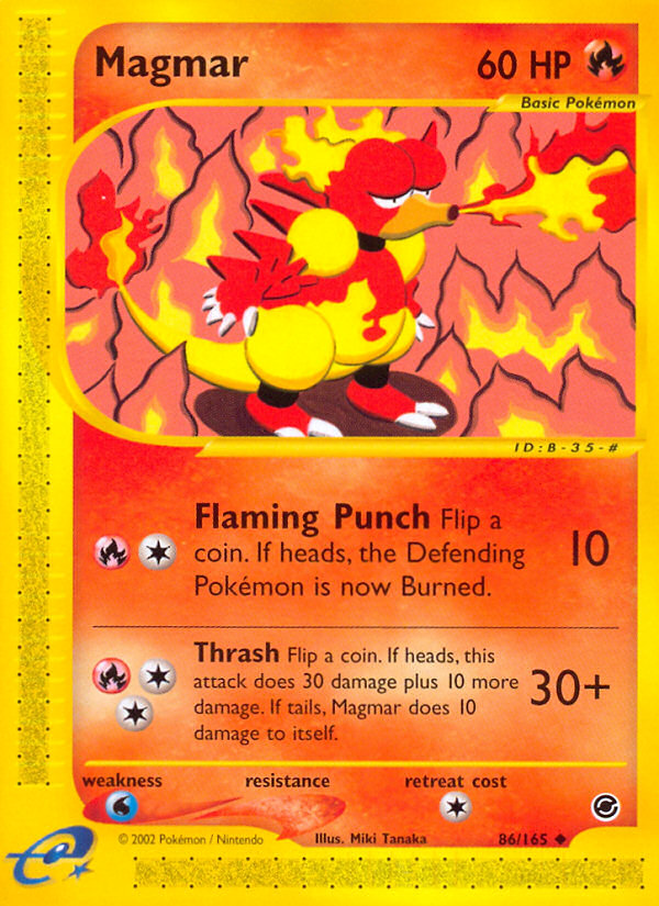 Magmar 086/165 Uncommon